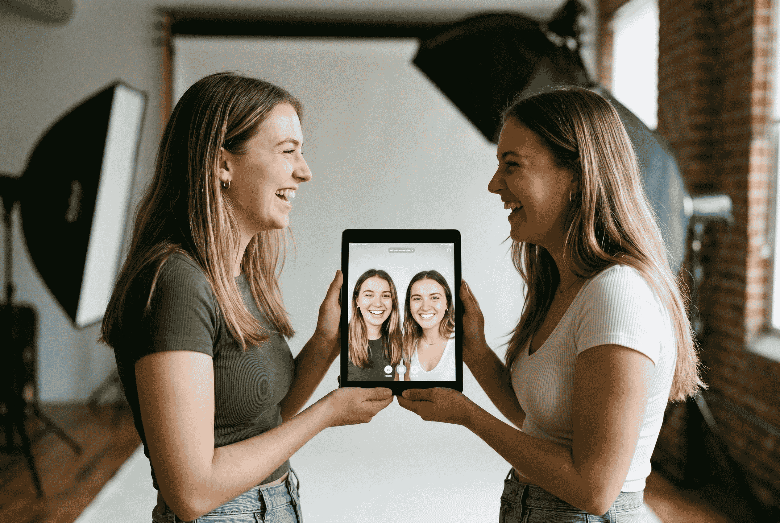 Portrait face swap AI